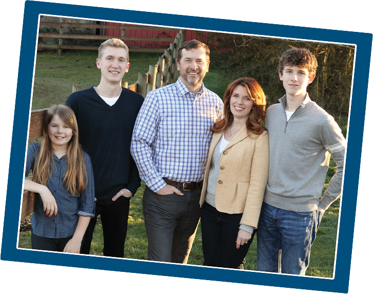 Christine Drazan and her family